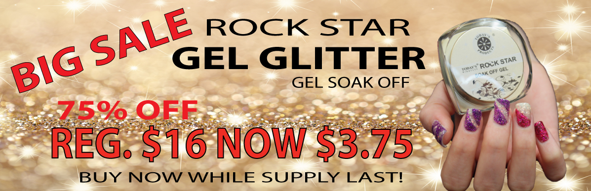 ROCK STAR GEL GLITTER